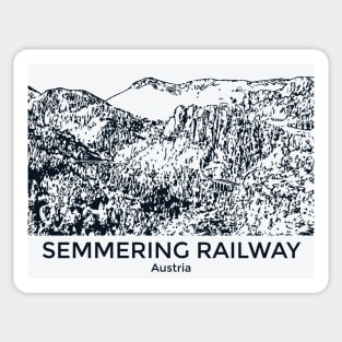Semmering Railway - Austria Sticker